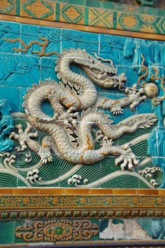 Neun-Drachen-Wand Beihai-Park