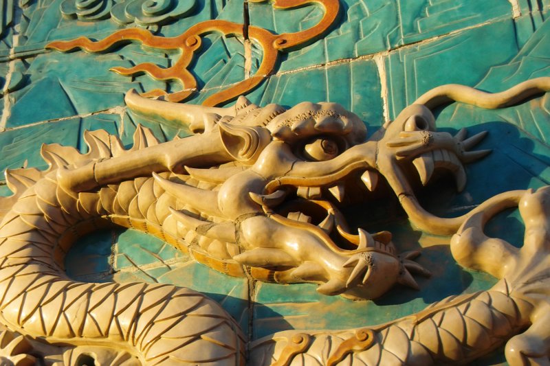 Neun-Drachen-Wand Beihai-Park