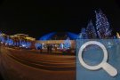 Beijing Konzerthalle bei Nacht