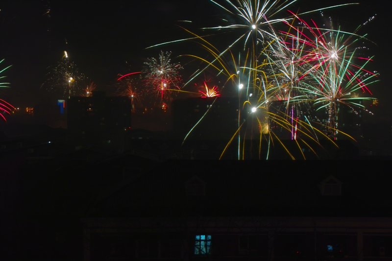 Feuerwerk zum Frühlingsfest (Chinesisches Neujahr) - Chun Jie