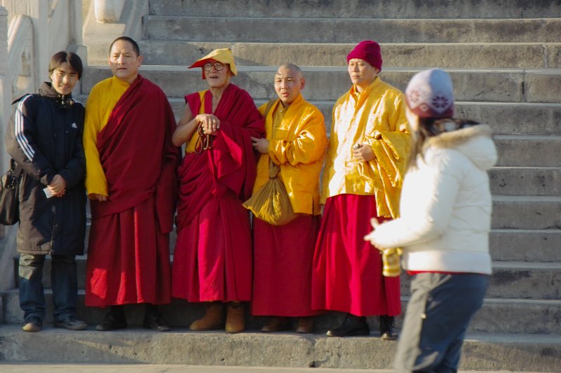 Menschen in Beijing