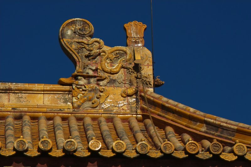Dachwächter in der Verbotenen Stadt