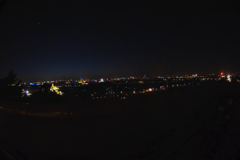 Verbotene Stadt bei Nacht