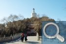 Weiße Pagode auf Jadeinsel im Beihai-Park