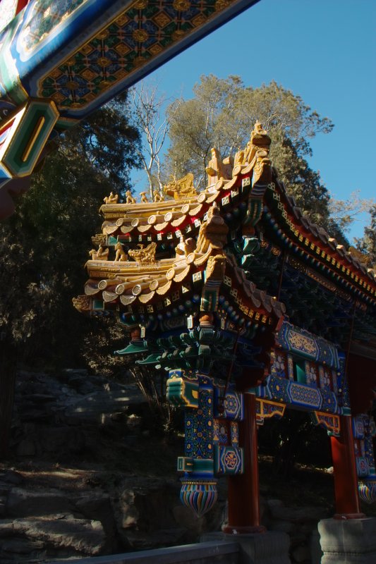 Weiße Pagode auf Jadeinsel im Beihai-Park