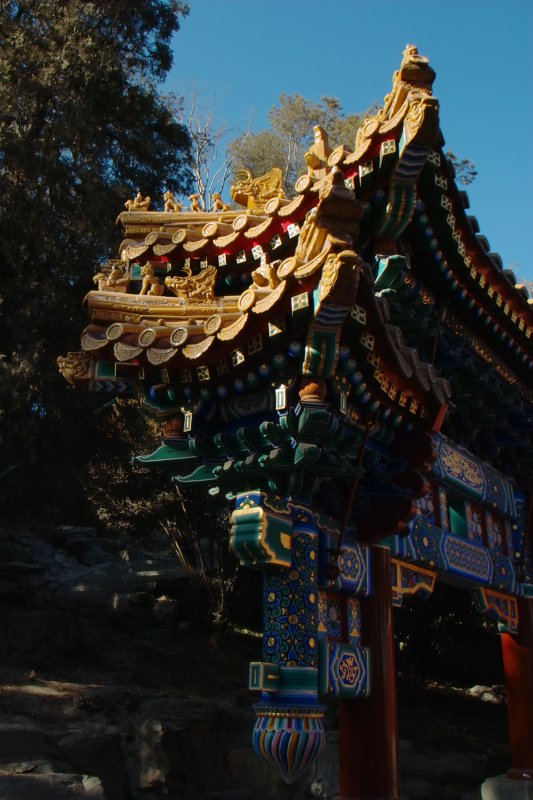 Weiße Pagode auf Jadeinsel im Beihai-Park