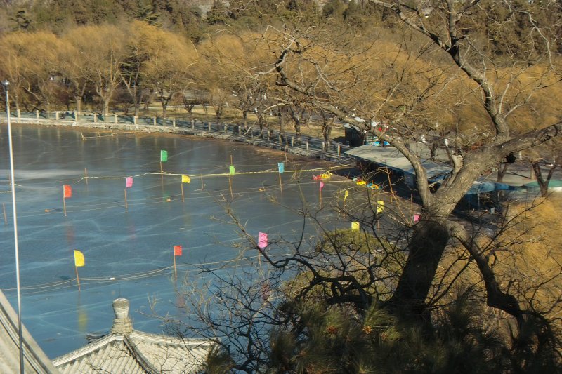 Weiße Pagode auf Jadeinsel im Beihai-Park