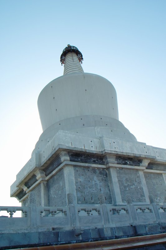 Weiße Pagode auf Jadeinsel im Beihai-Park