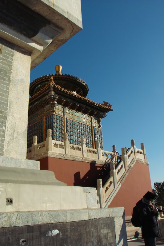 Weiße Pagode auf Jadeinsel im Beihai-Park